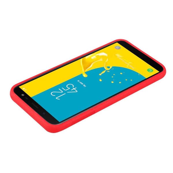 Samsung Galaxy J6 2018 Skal Fodral Mobilskydd av flexibelt TPU-silikon