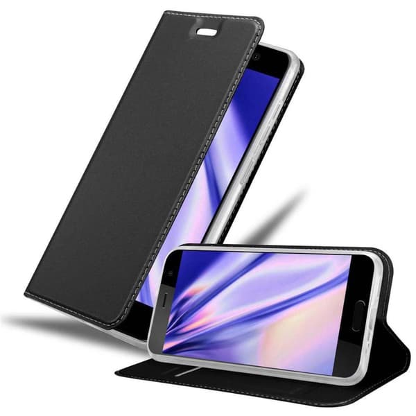 Deksel til HTC U PLAY Lommebokdeksel med magnetisk lukking, stativfunksjon og kortlomme