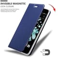 Miniatyrbild 7 av 8: HTC U PLAY Skal Fodral med magnetisk stängning, ståfunktion och kortficka Mobilskydd