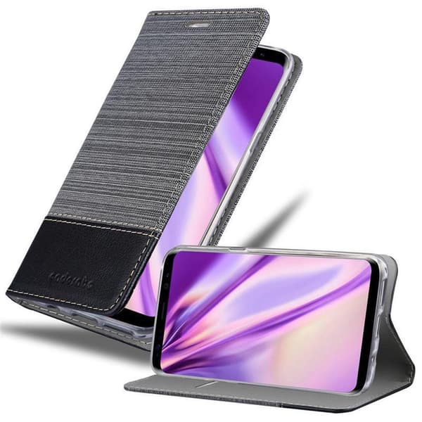 Samsung Galaxy S8 Suojakotelo Suojakuori Lompakkokotelo Matkapuhelinkotelo jossa magneettisuljenta, jalusta-toiminto ja korttitasku