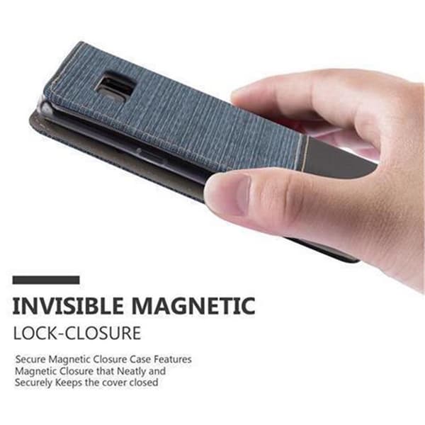 Samsung Galaxy S8 Suojakotelo Suojakuori Lompakkokotelo Matkapuhelinkotelo jossa magneettisuljenta, jalusta-toiminto ja korttitasku