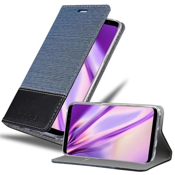 Samsung Galaxy S8 Suojakotelo Suojakuori Lompakkokotelo Matkapuhelinkotelo jossa magneettisuljenta, jalusta-toiminto ja korttitasku