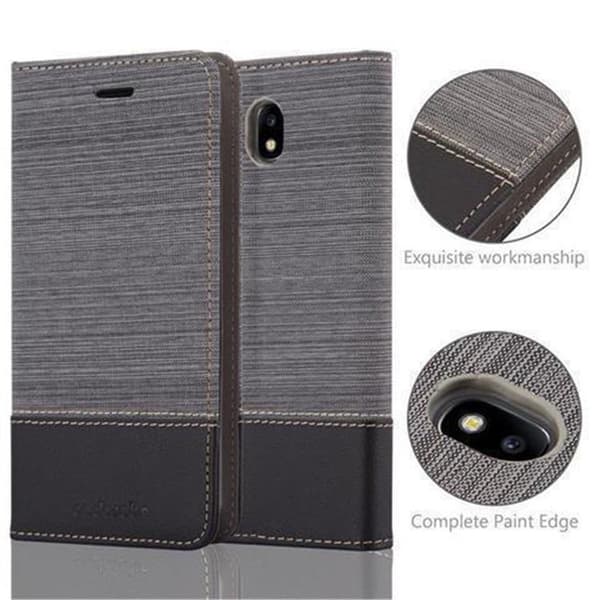 Samsung Galaxy J5 2017 Skal Plånboksfodral med magnetisk stängning, ståfunktion och kortficka