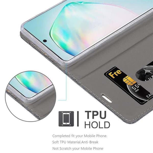 Samsung Galaxy A91 / S10 LITE / M80s Suojakotelo Suojakuori Lompakkokotelo Matkapuhelinkotelo jossa magneettisuljenta, jalusta-toiminto ja korttitasku