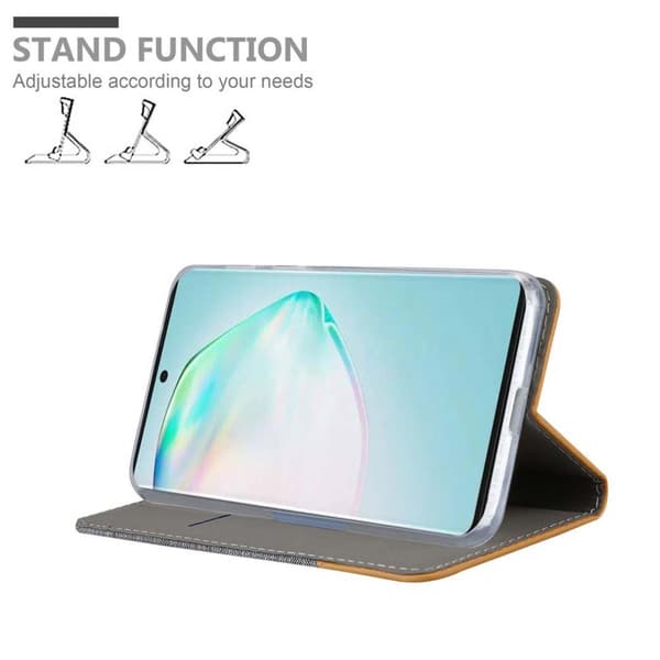 Samsung Galaxy A91 / S10 LITE / M80s Suojakotelo Suojakuori Lompakkokotelo Matkapuhelinkotelo jossa magneettisuljenta, jalusta-toiminto ja korttitasku