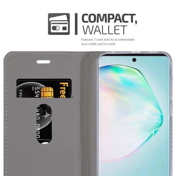 Samsung Galaxy A91 / S10 LITE / M80s Suojakotelo Suojakuori Lompakkokotelo Matkapuhelinkotelo jossa magneettisuljenta, jalusta-toiminto ja korttitasku