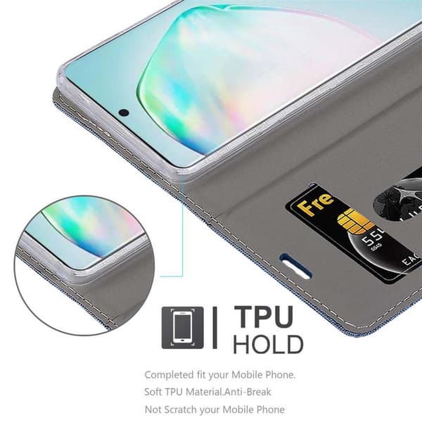 Samsung Galaxy A91 / S10 LITE / M80s Suojakotelo Suojakuori Lompakkokotelo Matkapuhelinkotelo jossa magneettisuljenta, jalusta-toiminto ja korttitasku