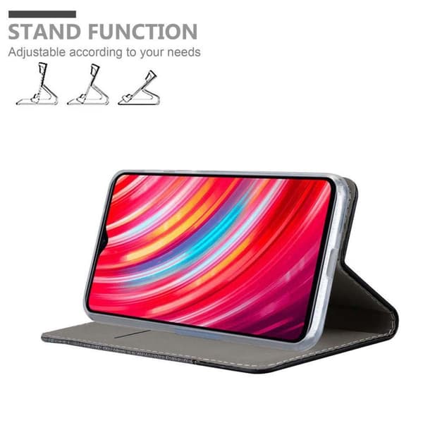 Xiaomi RedMi NOTE 8 PRO Skal Plånboksfodral med magnetisk stängning, ståfunktion och kortficka
