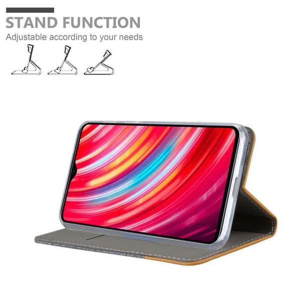 Xiaomi RedMi NOTE 8 PRO Skal Plånboksfodral med magnetisk stängning, ståfunktion och kortficka