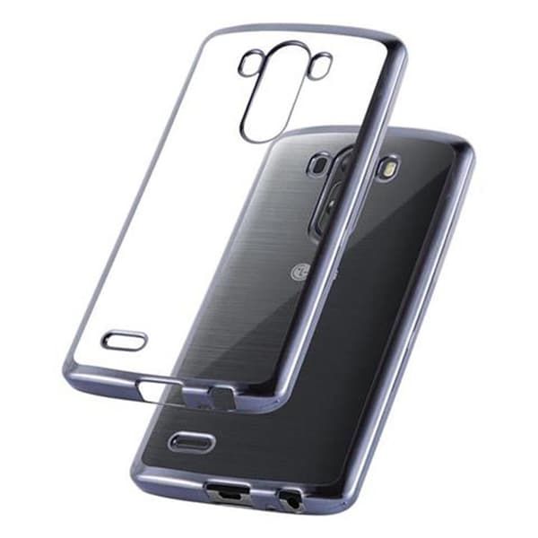 LG G3 Skal Fodral Mobilskydd av flexibelt TPU-silikon Skyddsfodral