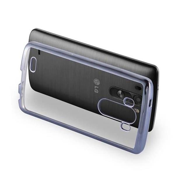 LG G3 Skal Fodral Mobilskydd av flexibelt TPU-silikon Skyddsfodral
