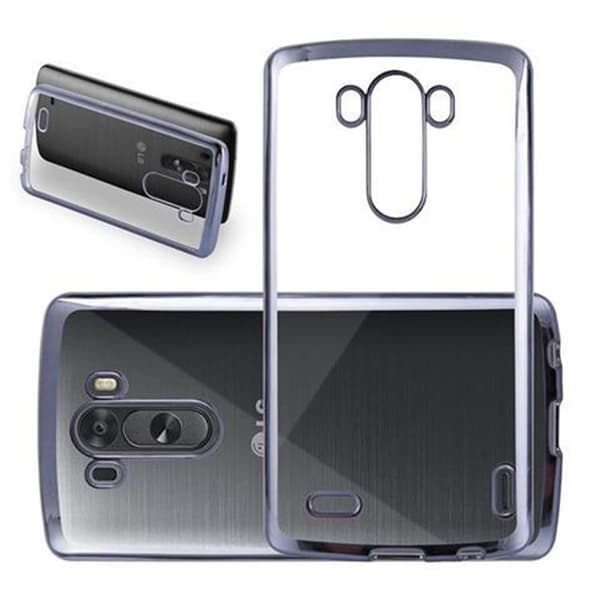 LG G3 Skal Fodral Mobilskydd av flexibelt TPU-silikon Skyddsfodral