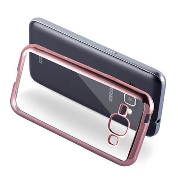 Samsung Galaxy J1 2015 Skal Fodral Mobilskydd av flexibelt TPU-silikon Skyddsfodral