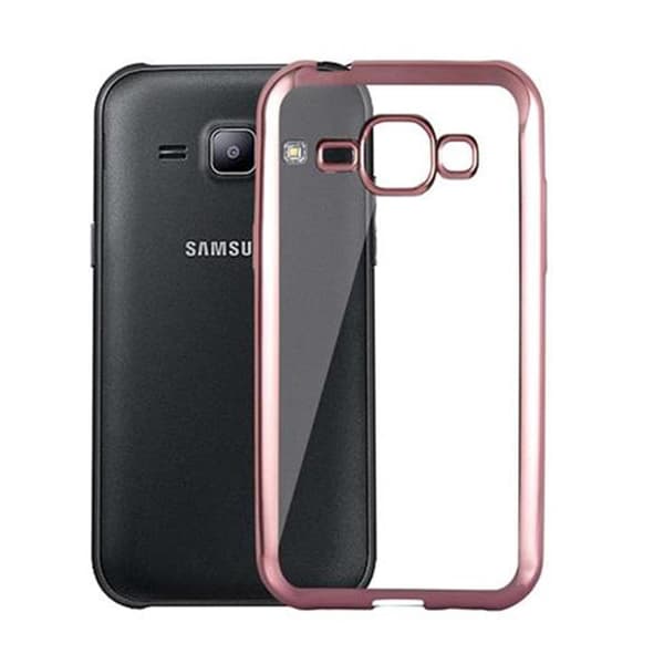 Samsung Galaxy J1 2015 Skal Fodral Mobilskydd av flexibelt TPU-silikon Skyddsfodral