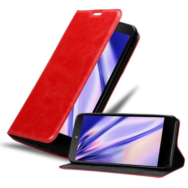 Lommebokdeksel til LG Google NEXUS 5 Deksel med magnetisk lukking, stativfunksjon og kortlomme