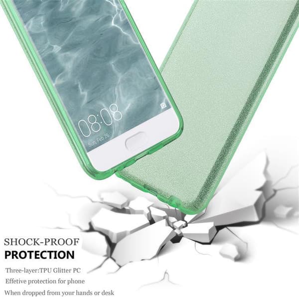 Silikondeksel til Huawei P10 Glitterdesign