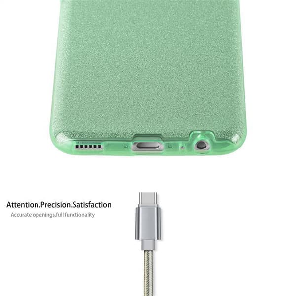 Silikondeksel til Huawei P10 Glitterdesign