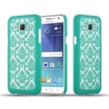 Pikkukuva 1 / 5: Samsung Galaxy J5 2015 Suojakuori Suojakotelo Flowers Paisley Henna Design naarmuja ja kolhuja vastaan