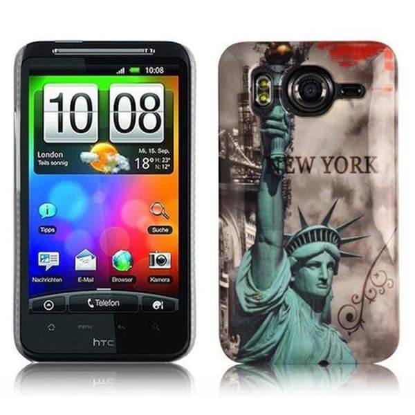 Deksel til HTC Desire HD Hardt beskyttelsesdeksel i trendy design