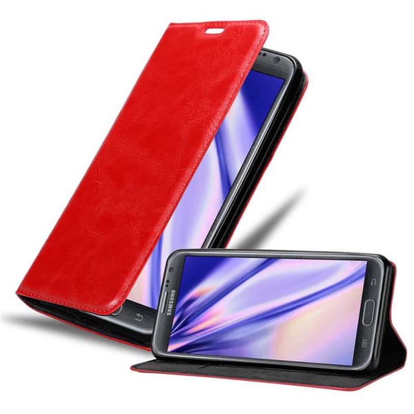 Cover Samsung Galaxy NOTE 2 Etui Case () ÆBLE RØD