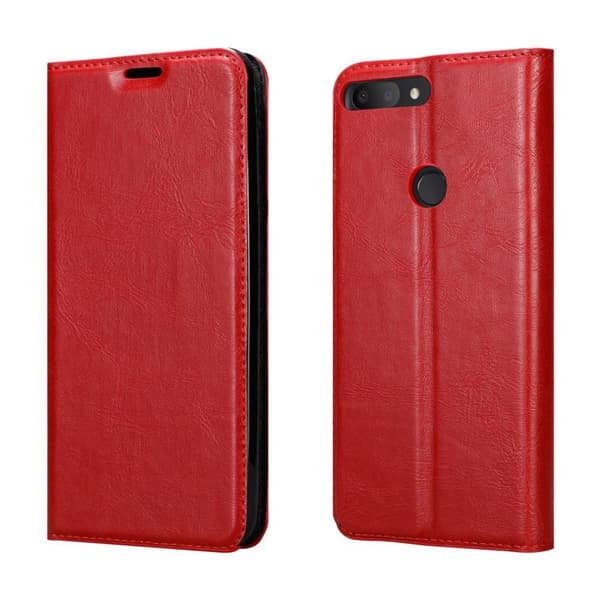 Alcatel 1S 2019 Fodral Skal Plånboksfodral Case med magnetisk stängning, ståfunktion och kortficka