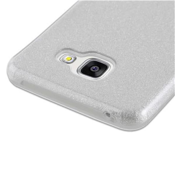 Skyddsfodral för Samsung Galaxy A3 2016 Fodral Skal TPU-silikon och skyddande hölje i glittrig design Mobilskydd