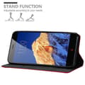 Miniatyrbild 3 av 8: ZTE Nubia N1 Fodral Skal Plånboksfodral Case med magnetisk stängning, ståfunktion och kortficka