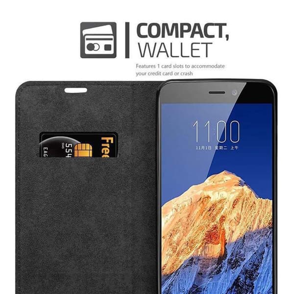ZTE Nubia N1 Fodral Skal Plånboksfodral Case med magnetisk stängning, ståfunktion och kortficka
