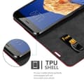 Miniatyrbild 5 av 8: ZTE Nubia N1 Fodral Skal Plånboksfodral Case med magnetisk stängning, ståfunktion och kortficka