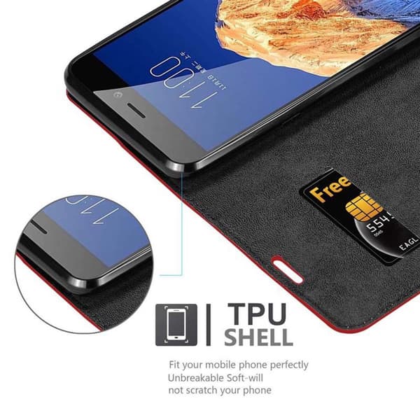 ZTE Nubia N1 Fodral Skal Plånboksfodral Case med magnetisk stängning, ståfunktion och kortficka