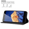 Miniatyrbild 3 av 8: ZTE Nubia N1 Fodral Skal Plånboksfodral Case med magnetisk stängning, ståfunktion och kortficka