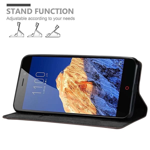 ZTE Nubia N1 Fodral Skal Plånboksfodral Case med magnetisk stängning, ståfunktion och kortficka