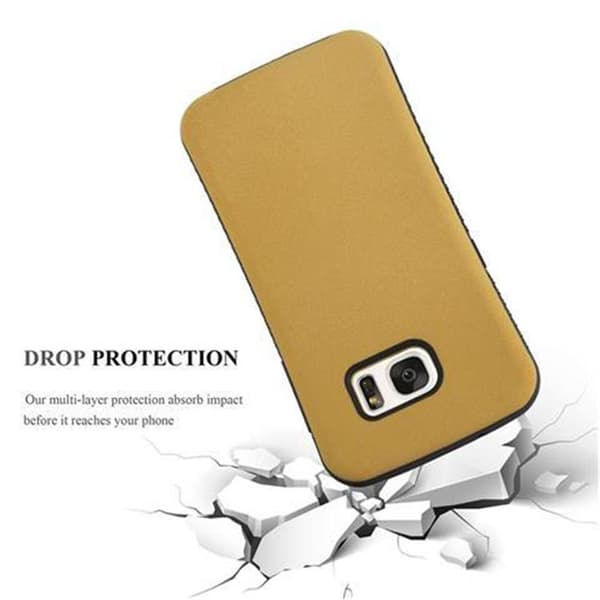 Deksel for Samsung Galaxy S7 Hardt Case Beskyttelsesdeksel Small Waist med sklisikker gummibakside