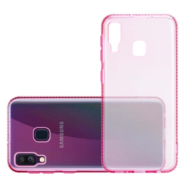 Samsung Galaxy A40 Skal Fodral av flexibelt TPU-silikon i strass design
