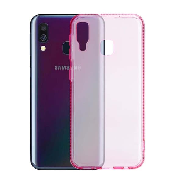 Samsung Galaxy A40 Skal Fodral av flexibelt TPU-silikon i strass design