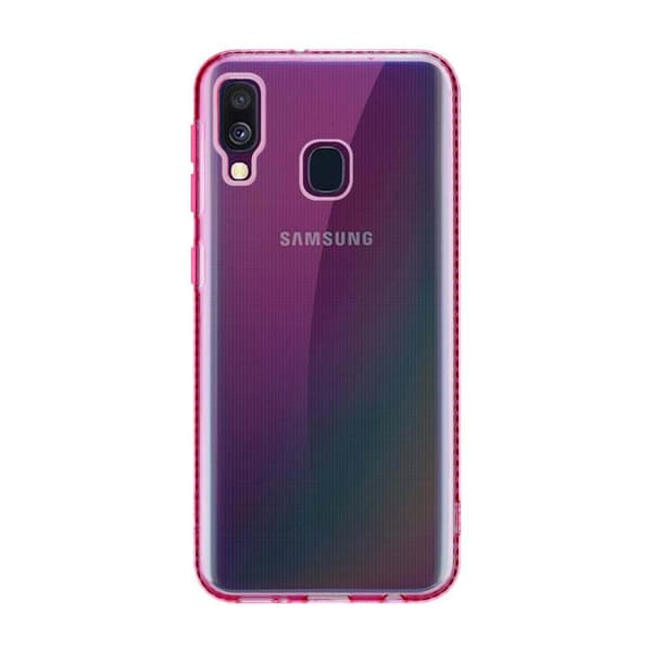 Samsung Galaxy A40 Skal Fodral av flexibelt TPU-silikon i strass design
