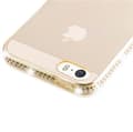 Miniatyrbilde 5 av 6: Silikondeksel til iPhone 5 / 5S / SE 2016 Beskyttelsesdeksel av fleksibelt TPU-silikon i strass design