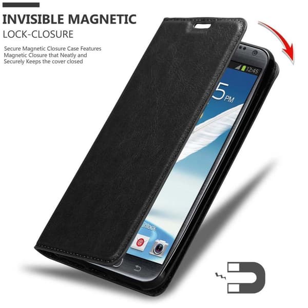Samsung Galaxy NOTE 2 Fodral Skal Plånboksfodral Case med magnetisk stängning, ståfunktion och kortficka