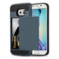 Miniatyrbild 1 av 7: Samsung Galaxy S6 EDGE Skal Fodral Outdoor Hybrid Hard Case skyddande hölje med dold kortficka