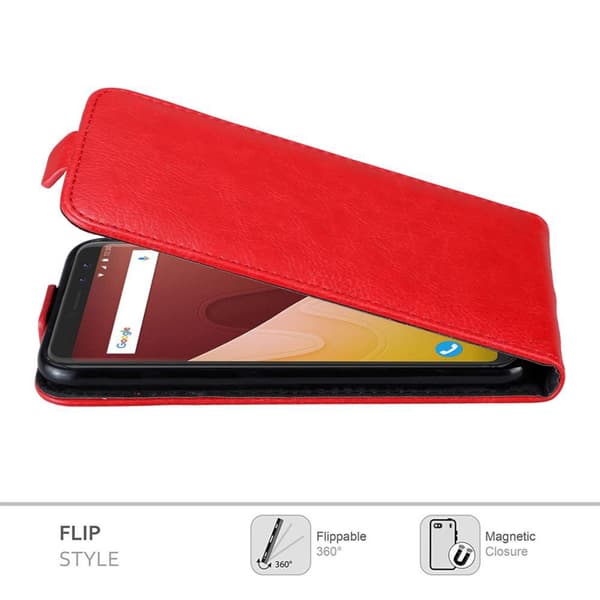 WIKO VIEW PRIME Suojakotelo Suojakuori Lompakkokotelo Matkapuhelinkotelo flip muotoilu magneettisuljenta