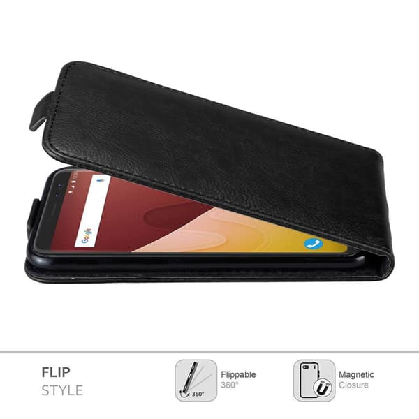 WIKO VIEW PRIME Suojakotelo Suojakuori Lompakkokotelo Matkapuhelinkotelo flip muotoilu magneettisuljenta