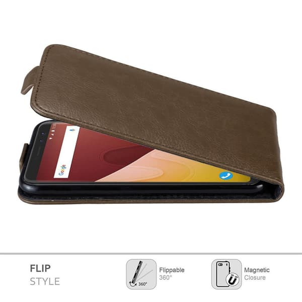 Skyddsfodral för WIKO VIEW PRIME Fodral Skal i flipdesign med magnetisk stängning Case Cover