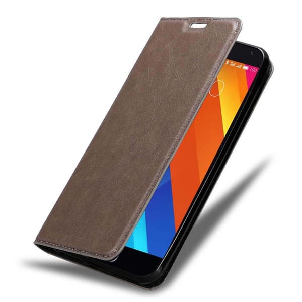 MEIZU MX5 Suojakotelo Suojakuori Lompakkokotelo Matkapuhelinkotelo jossa magneettisuljenta, jalusta-toiminto ja korttitasku