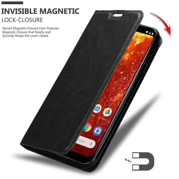 Nokia 8.1 Fodral Skal Plånboksfodral Case med magnetisk stängning, ståfunktion och kortficka