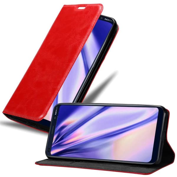 Cover Nokia 9 PureView Etui Case () ÆBLE RØD
