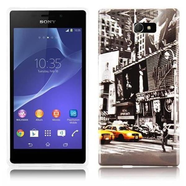 Sony Xperia M2 / M2 AQUA Suojakuori Suojakotelo Kovakotelon trendikkäällä muotoilulla