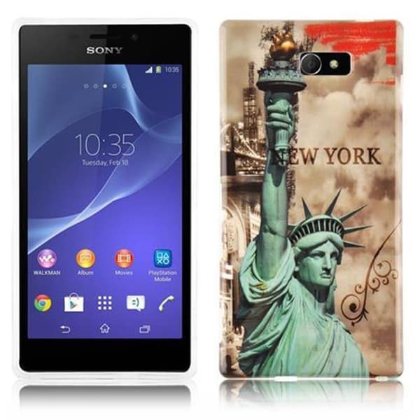 Sony Xperia M2 / M2 AQUA Suojakuori Suojakotelo Kovakotelon trendikkäällä muotoilulla