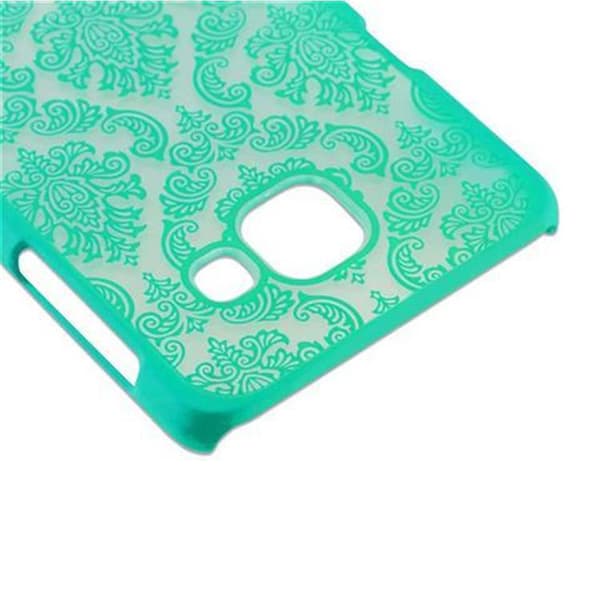Samsung Galaxy A3 2016 Fodral Mobilskydd Skal i blommig Paisley Henna-design mot repor och stötar
