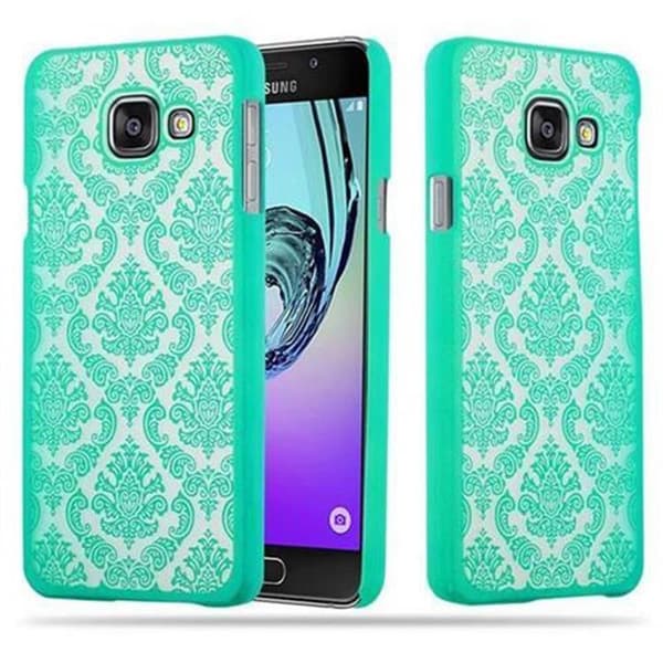 Samsung Galaxy A3 2016 Fodral Mobilskydd Skal i blommig Paisley Henna-design mot repor och stötar