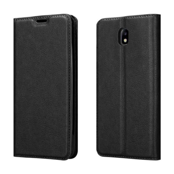 Lommebokdeksel til Samsung Galaxy J7 2018 Deksel med magnetisk lukking, stativfunksjon og kortlomme